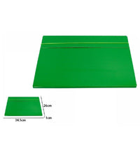 Set 2 Pezzi Cartelline Porta Documenti Cartellina Molla Custodia Verde 68205         