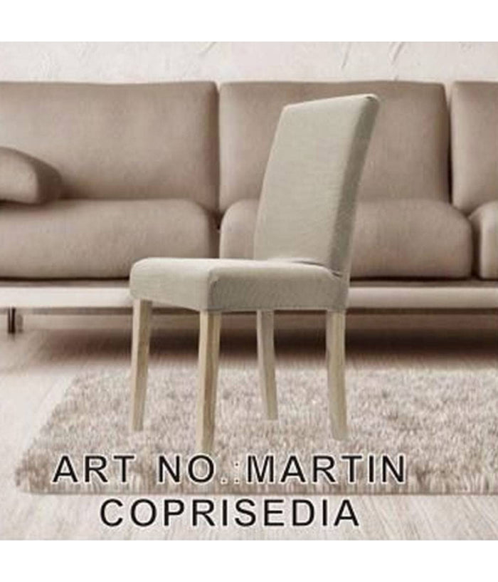 Set 2 Pezzi Coprisedia Con Spalliera Elasticizzati Martin Vari Colori Copertura         