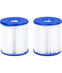 Set 2 Pezzi Filtro A Cartuccia I Per Pompe Da 1.249 Lt/h Ricambio Piscina 58093         