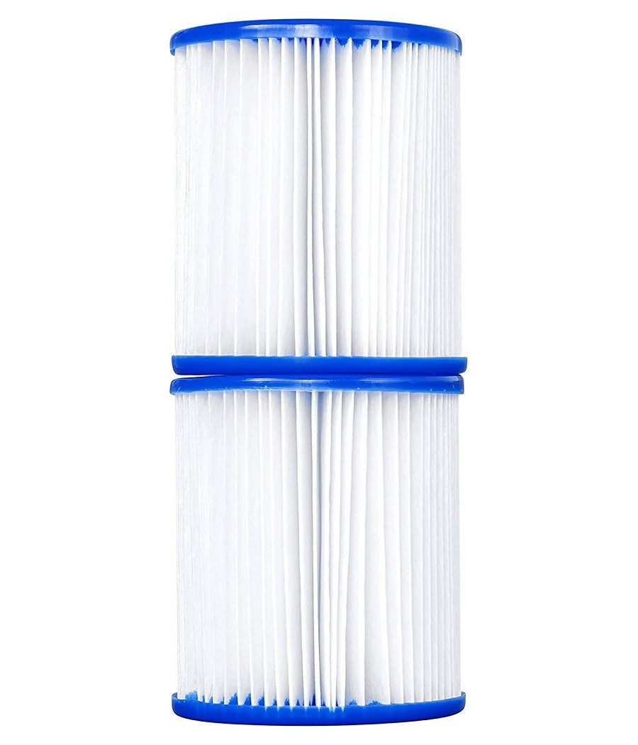 Set 2 Pezzi Filtro A Cartuccia I Per Pompe Da 1.249 Lt/h Ricambio Piscina 58093         