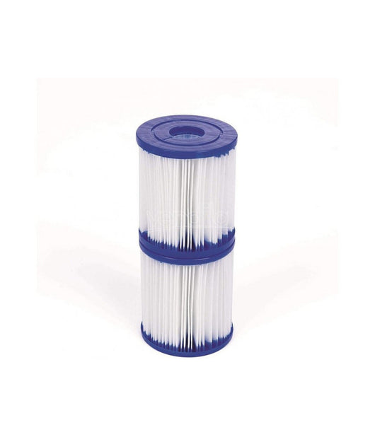 Set 2 Pezzi Filtro A Cartuccia I Per Pompe Da 1.249 Lt/h Ricambio Piscina 58093         