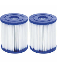 Set 2 Pezzi Filtro A Cartuccia I Per Pompe Da 1.249 Lt/h Ricambio Piscina 58093         