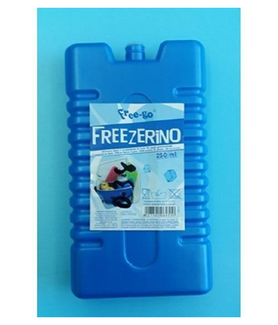 Set 2 Pezzi Freezerino Ghiaccio Ghiacciolo 250ml Borsa Termica Mare Refrigerante         