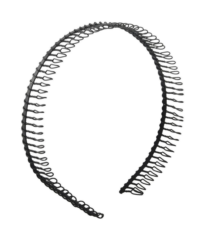 Set 2 Pezzi Frontino Frontini Ferro Cerchietto Raggiera Cerchietti Fermacapelli         