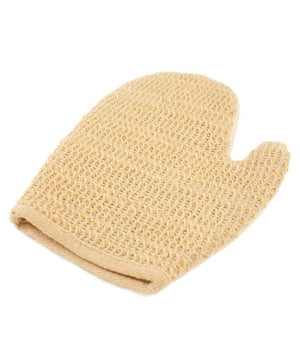 Set 2 Pezzi Guanto Guanti Massaggio Doccia Spugnetta Luffa Esfoliante Scrub         