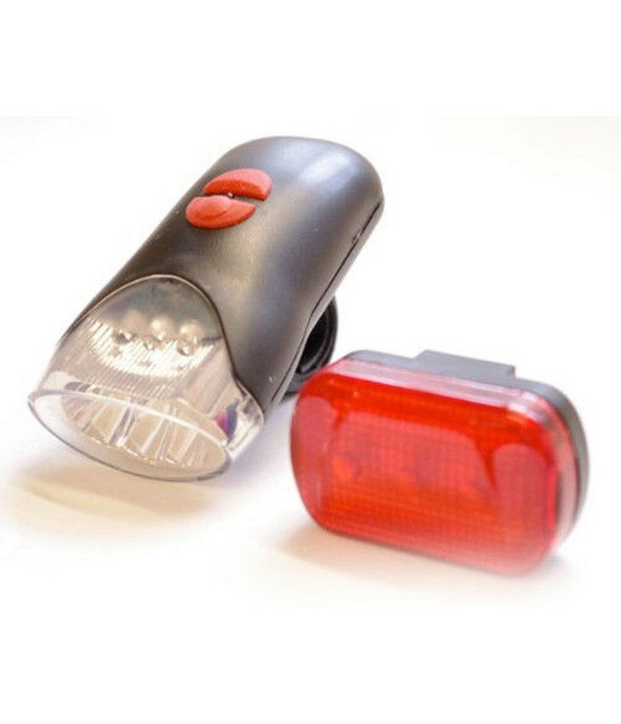 Set 2 Pezzi Luci Per Bici Bicicletta A Led Anteriori E Posteriori Accessori         