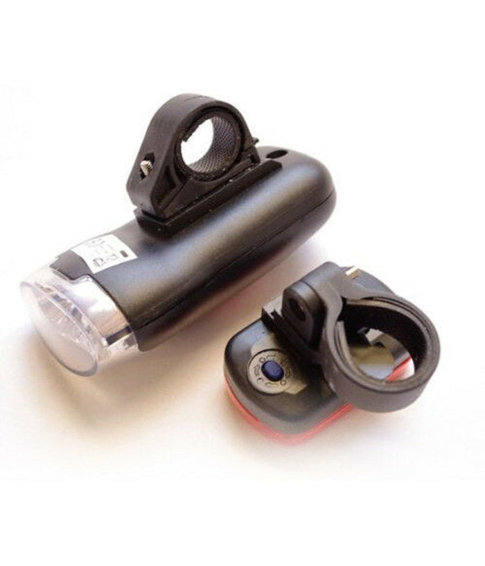 Set 2 Pezzi Luci Per Bici Bicicletta A Led Anteriori E Posteriori Accessori         