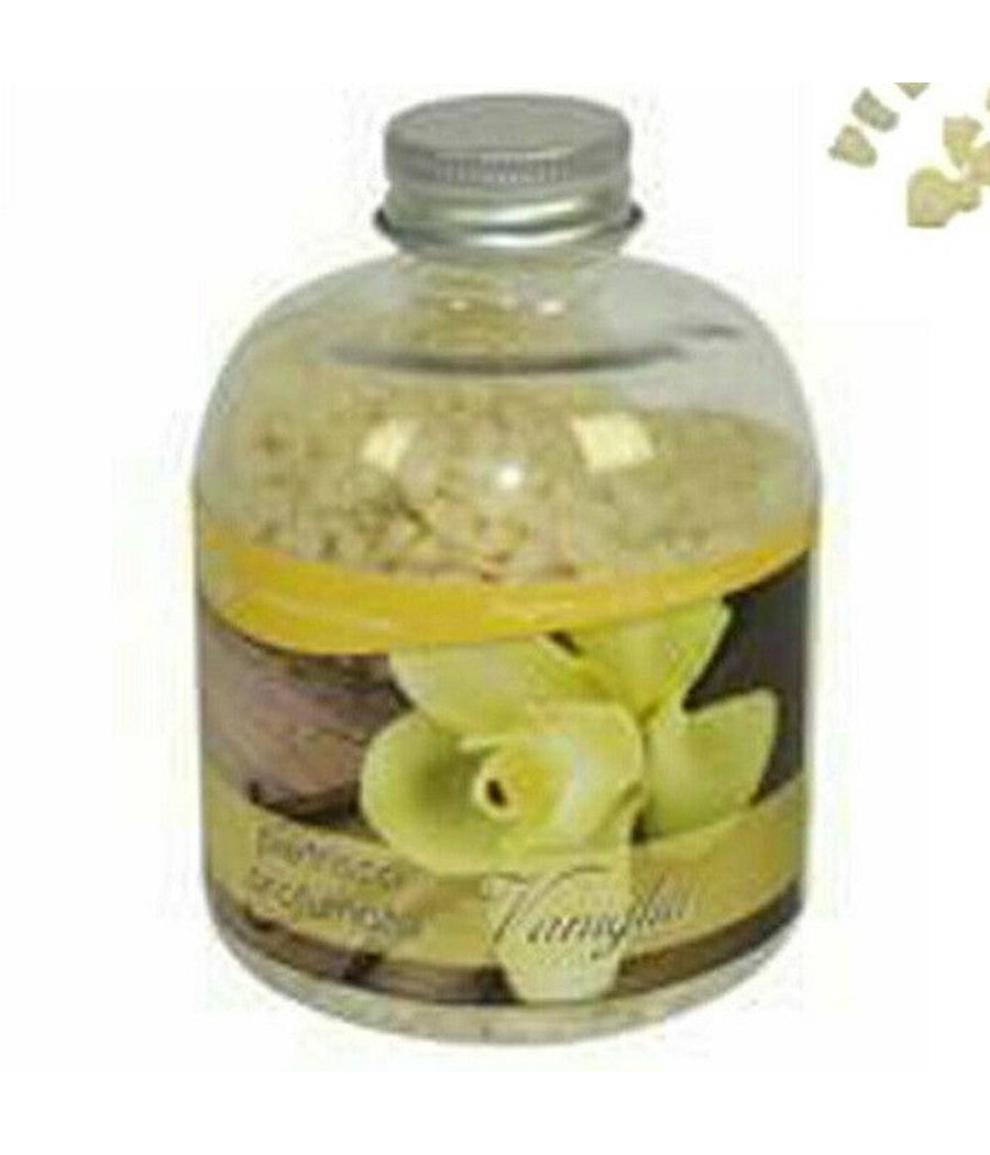 Set 2 Pezzi Pietrisco Profumato Bottiglia 400gr Fragranza Vaniglia Decoro Pietra         