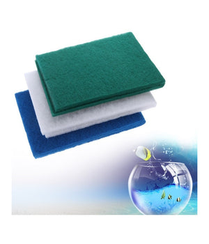 Set 2 Pezzi Spugna Filtro 32,5 X 12,5 Cm Cotone Biochimico Per Acquario         