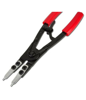 Set 2 Pinze Con Punte Intercambiabili Per Anelli Seeger Interni Esterni A.07210         