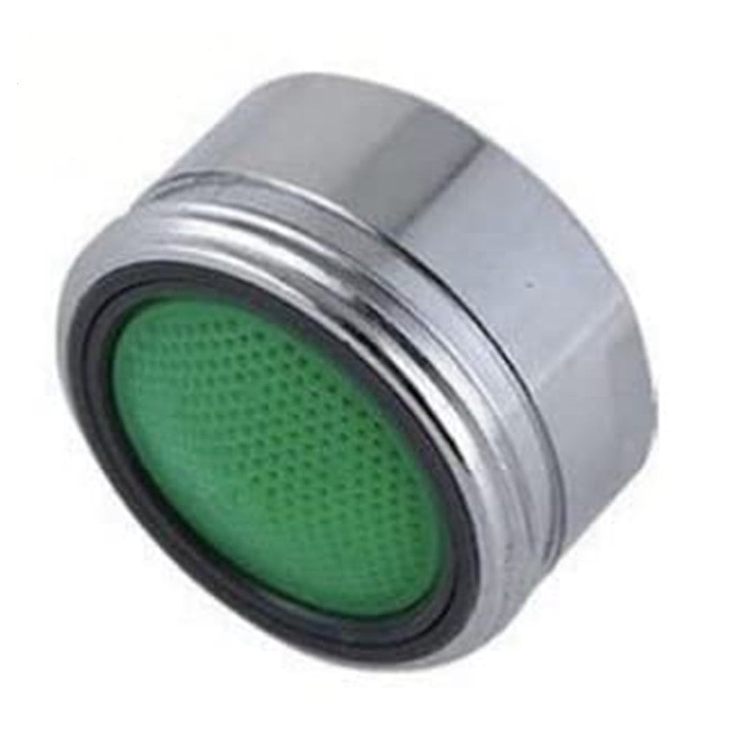 Trade Shop - Set 2 Pz Aeratore Filtro Per Rubinetto In Ottone M24 Rompigetto Tappo 24 Mm 69171         