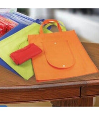 Set 2 Pz Borsa Borselli Spesa Portamonete Tnt Pieghevole 36x40 Cm Colorata 38642         