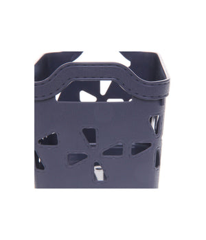 Set 2 Pz Cesto Portaoggetti Cestino Porta Tutto Con Maniglie 18,5x12x12 Cm 10723         