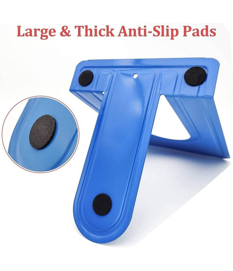 Set 2 Pz Fermalibri In Metallo Antiscivolo Organizer Da Scrivania Supporto Libri         