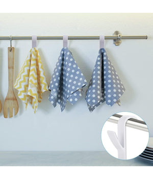 Set 2 Pz Ganci Per Termoarredo Bagno Appendini Portasciugamani Radiatore 87004         