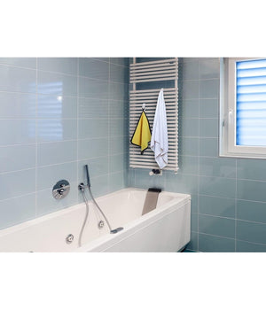 Set 2 Pz Ganci Per Termoarredo Bagno Appendini Portasciugamani Radiatore 87004         