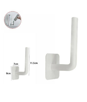 Set 2 Pz Ganci Portatutto Da Parete Multiuso Cucina Bagno Camera Pensile 70210         