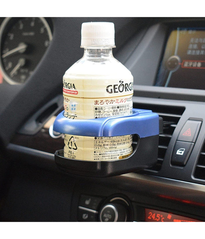 Set 2 Pz Portabottiglie Universale Bevande Ganci Bocchette Aria Per Auto Camion         