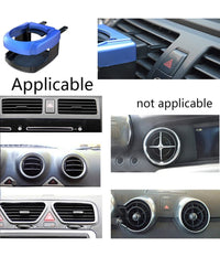 Set 2 Pz Portabottiglie Universale Bevande Ganci Bocchette Aria Per Auto Camion         