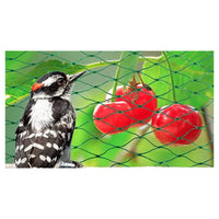 Trade Shop - Set 2 Pz Rete Anti Animali Maglia 1x10 Mt Verde Scuro Protezione Piante Orto 134616 -