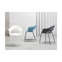 SET 2 SEDIE NATURAL LADY B TECNOPOLIMERO MADE IN ITALY SCAB DESIGN - Avio 63