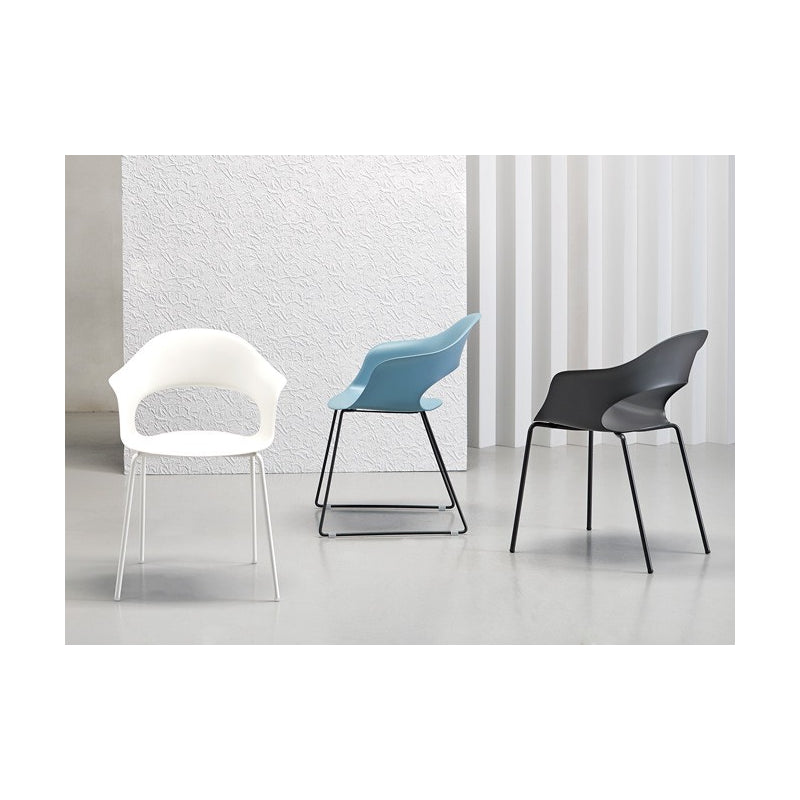 SET 2 SEDIE NATURAL LADY B TECNOPOLIMERO MADE IN ITALY SCAB DESIGN - Avio 63