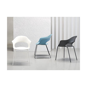 SET 2 SEDIE NATURAL LADY B TECNOPOLIMERO MADE IN ITALY SCAB DESIGN - Avio 63