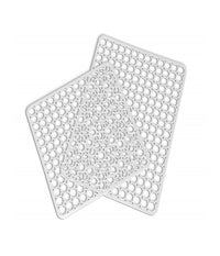 Set 2 Tappetini Lavello Scolapiatti 33x38cm Anti Scivolo Cucina Piatti Plastica         