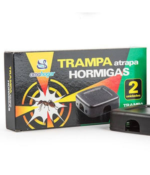 Set 2 Trappole Adesive Per Formiche Insetti Cattura Scarafaggi Non Tossico Casa         