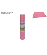 Set 20 Pezzi Tovagliette Tovaglie A Strappo Runner Tnt Rullo 30 X 40 Cm Rosa         