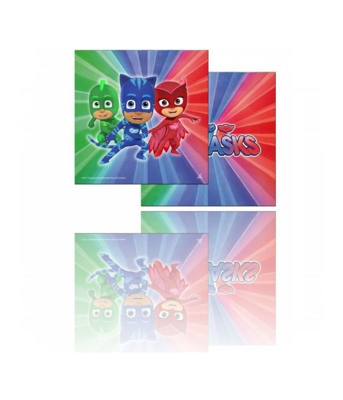 Set 20 Pezzi Tovaglioli Usa E Getta Carta Per Feste Pj Mask Nickelodeon Pijamax         