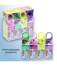 Set 24 Pezzi Anti Tarme Profumato Con Gancio Deodorante Varie Fragranze         