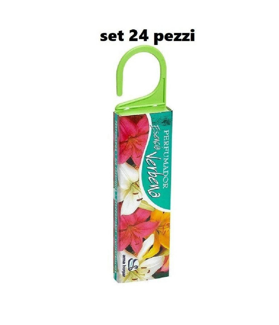 Set 24 Pezzi Antitarmico Anti Tarme Profumato Con Gancio Deodorante Tulipano         