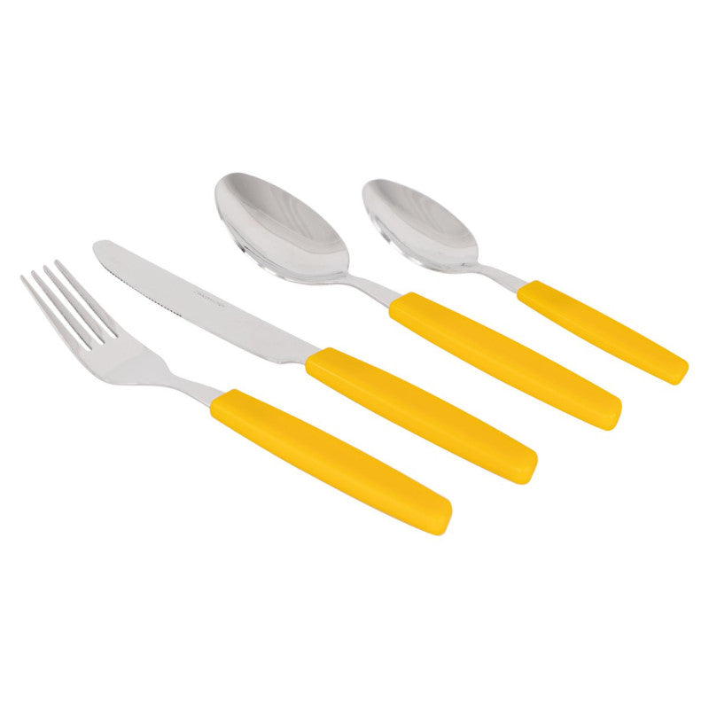 Set 24 Posate Tenerife Giallo 18/0