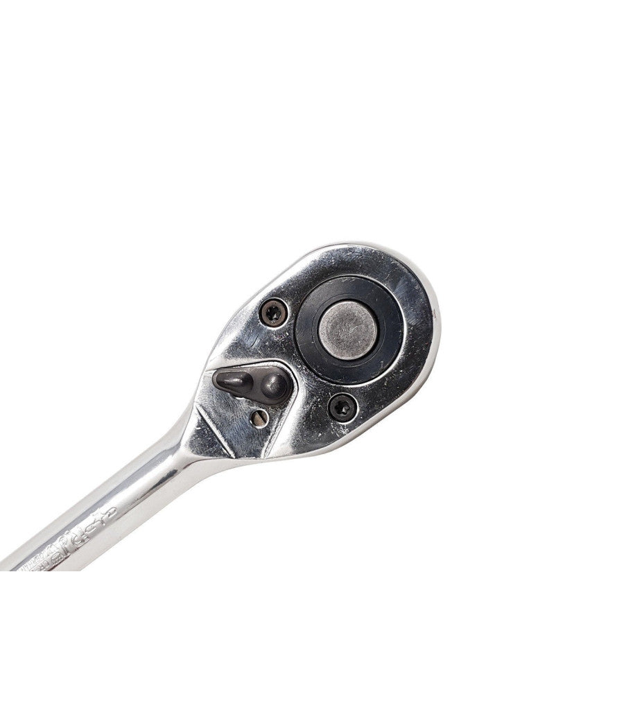 Set 25 Pezzi Chiavi A Bussola Con Cricchetto Socket 1/2" Accessori         