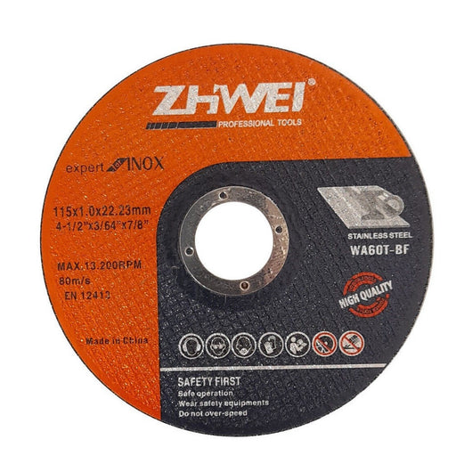 Trade Shop - Set 25 Pz Disco Abrasivo Da Taglio Ferro 115 X 1,0 X 22,23 Mm Ultra Sottile Xin -