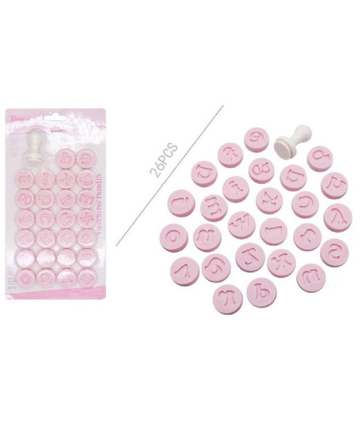 Set 26 Stampi Forma Lettere Minuscole Per Dolci Pasta Biscotti Pasticceria 99024         