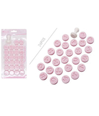 Set 26 Stampini Stampi Forma Lettere Per Dolci Pasta Biscotti Pasticceria 99022         