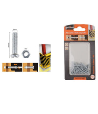 Set 29 Pz Viti Vite Testa A Croce Tonda 3x20mm Con Dadi Dado Esagonale M3 90954         