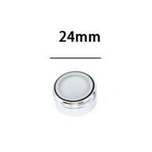 Trade Shop - Set 2pz Aeratore Rubinetti Filtro Rompigetto Lavandino Bagno Cucina M24 In Ottone 87994         