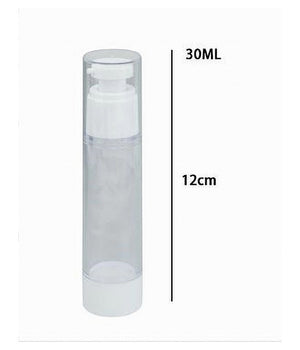 Set 2pz Bottiglia Da Viaggi Vuota Flacone Con Pompa Airless Per Creme 30ml 79406         