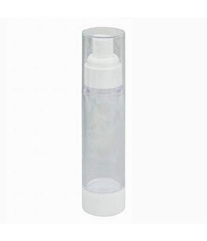 Set 2pz Bottiglia Da Viaggio Vuota Flacone Per Pompa Airless A Spray 50 Ml 79405         