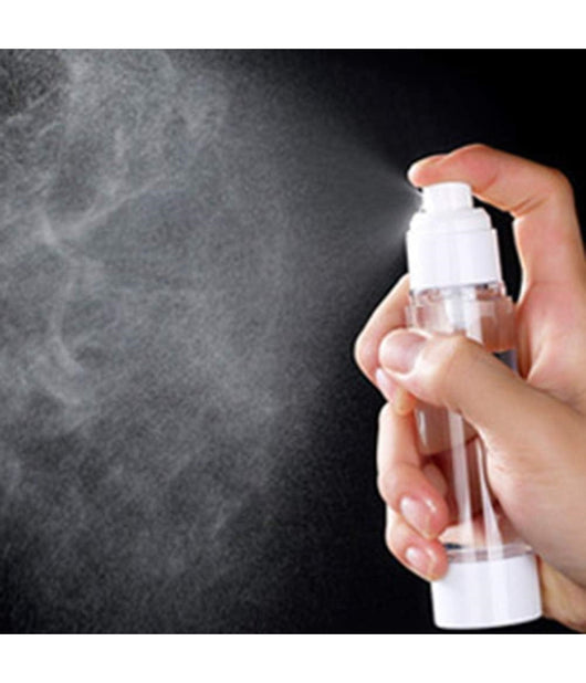 Set 2pz Bottiglia Da Viaggio Vuota Flacone Per Pompa Airless A Spray 50 Ml 79405         