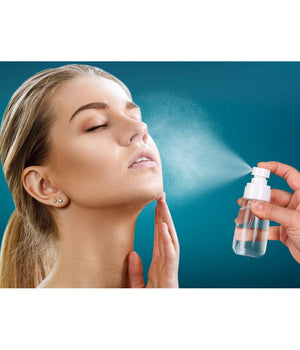 Set 2pz Bottiglia Spray Da Viaggio Vuota Boccetta Trasparente Profumo 80ml 79400         