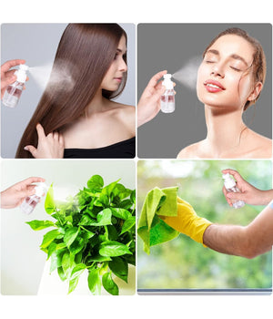 Set 2pz Bottiglia Spray Da Viaggio Vuota Boccetta Trasparente Profumo 80ml 79400         