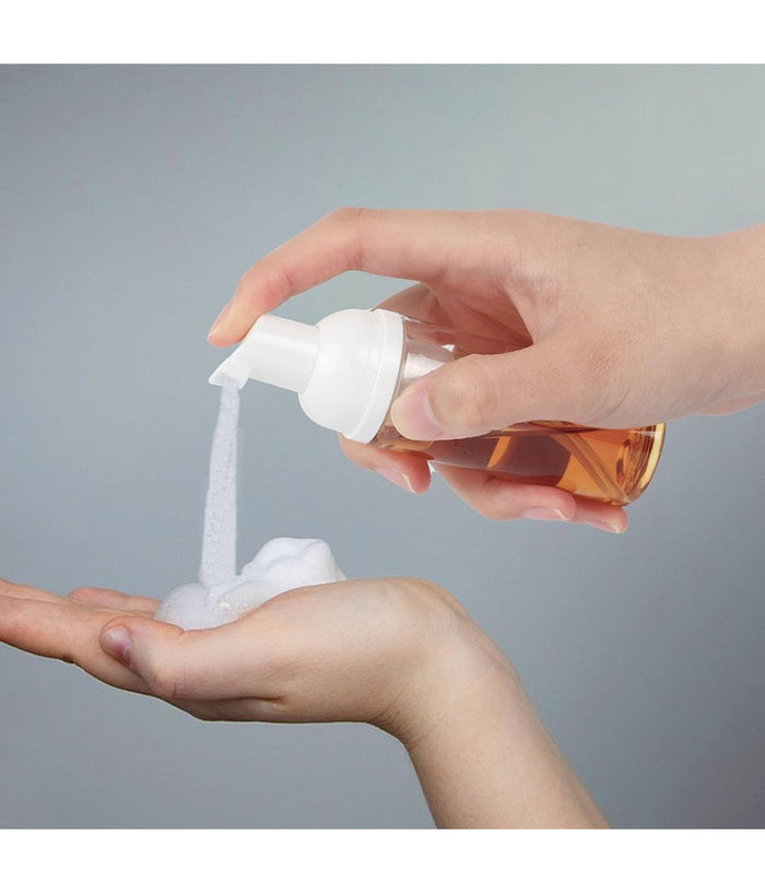 Set 2pz Bottiglia Viaggio Trasparente Dispenser Di Sapone Schiumogeno 30ml 79412         