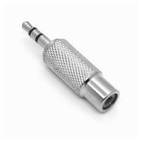 Set 2pz Connettore Adattatore Audio Stereo Rca Femmina A Aux 3,5mm Maschio C-091         