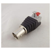 Set 2pz Connettore Adattatore Bnc Femmina 220v Telecamera Videosorveglianza C-045         