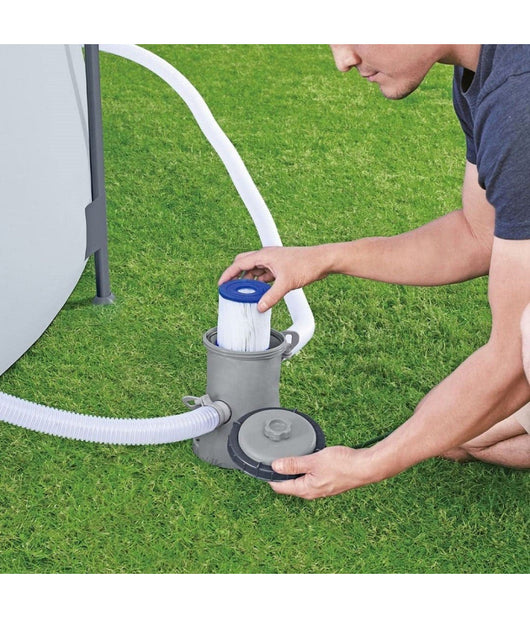 Set 2pz Filtro Cartuccia Ii Per Pompe Da 2.006/3.028 Lt/h Ricambio Piscina 58094         