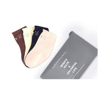 Trade Shop - Set 2pz Organizer Viaggio Organizza Valigia Bagagli Borsa Piatta 27x12cm Grigia 87714         